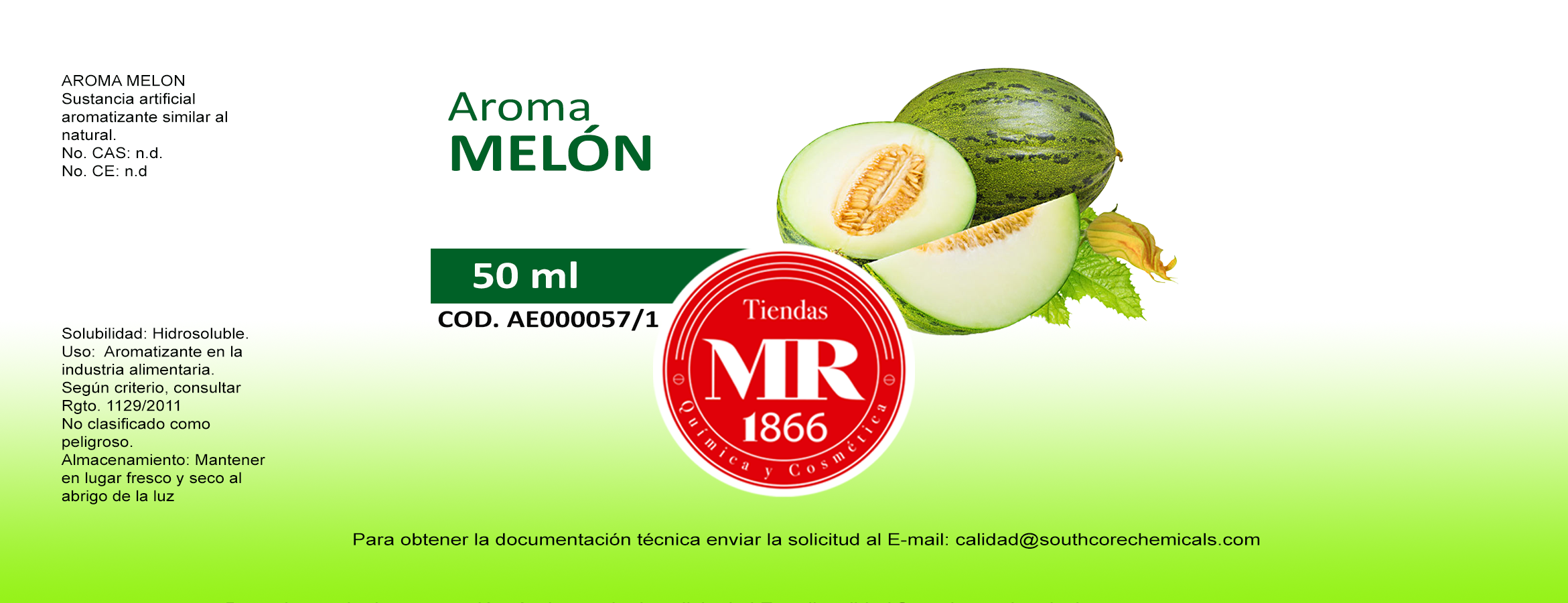 AROMA DE MELON 50 ml
