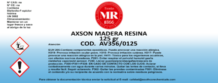 PACK AXSON MADERA 600 gr ( RES 300 gr /END 300 gr)