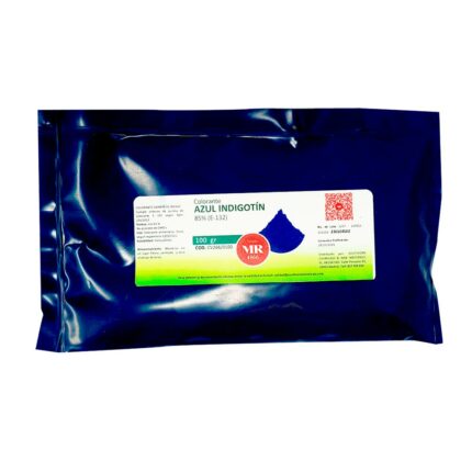 COLORANTE AZUL INDIGOTIN 85% (E-132) 100 gr