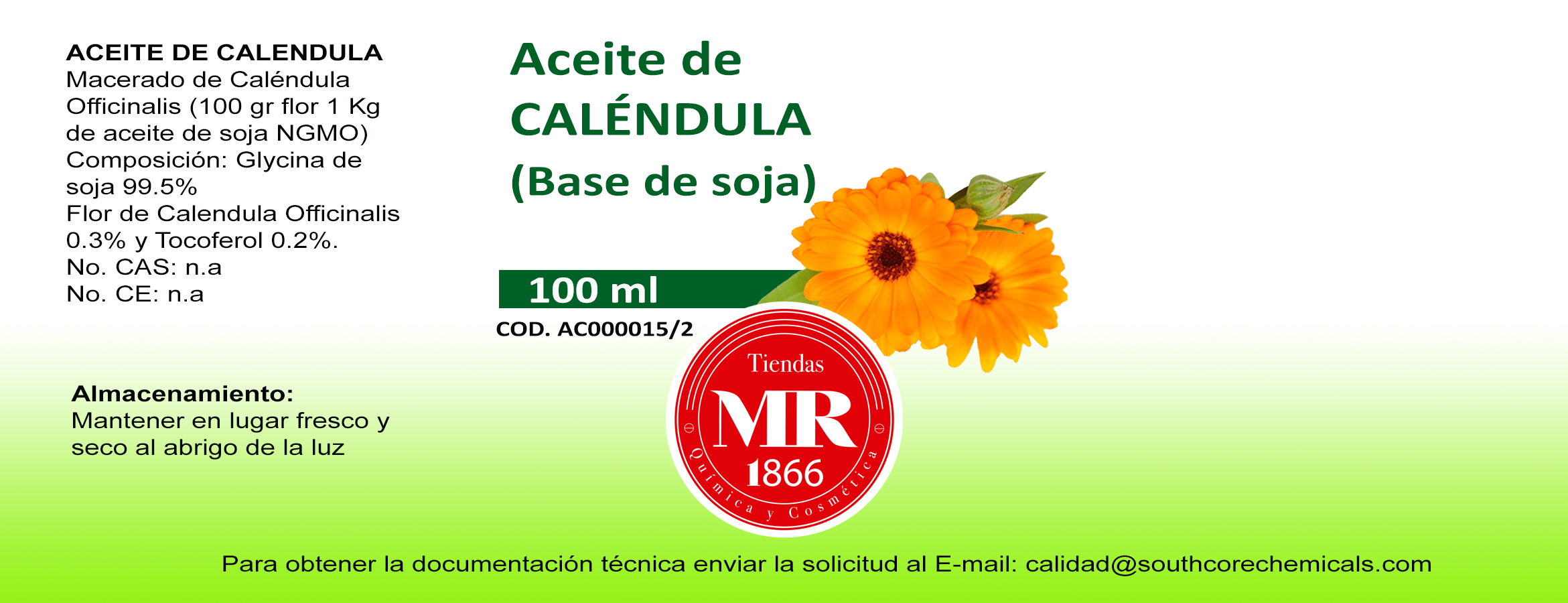 Aceite de Calendula 100 ml