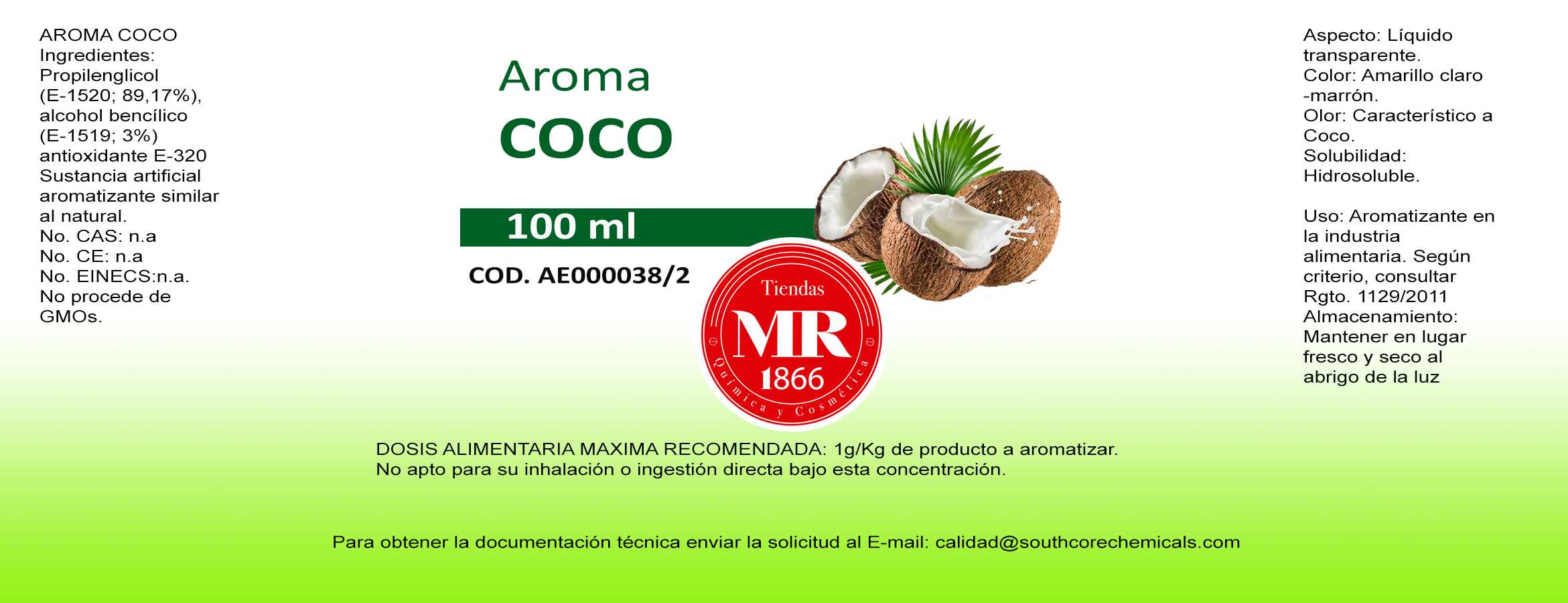 Aroma COCO 100ml