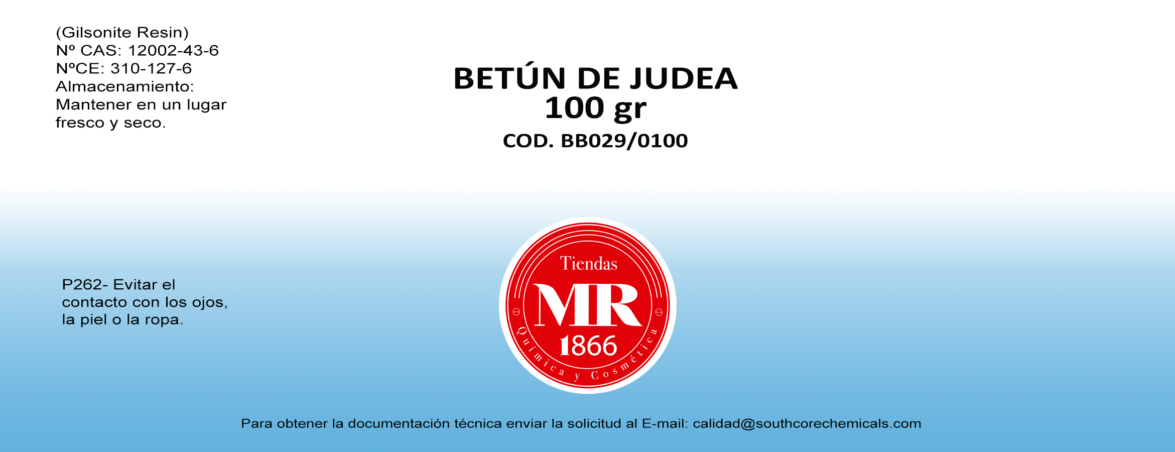 BETUN DE JUDEA 100 gr