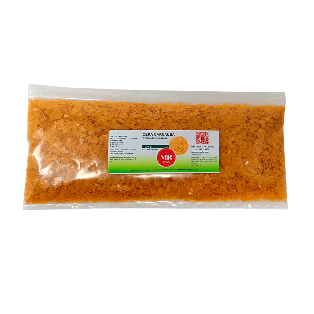 CERA CARNAUBA REFINADA ESCAMAS 100gr