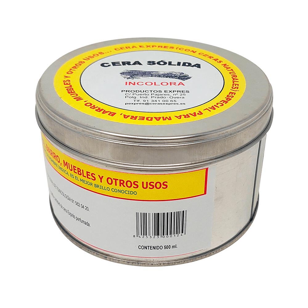 CERA SOLIDA INCOLORA 500ml