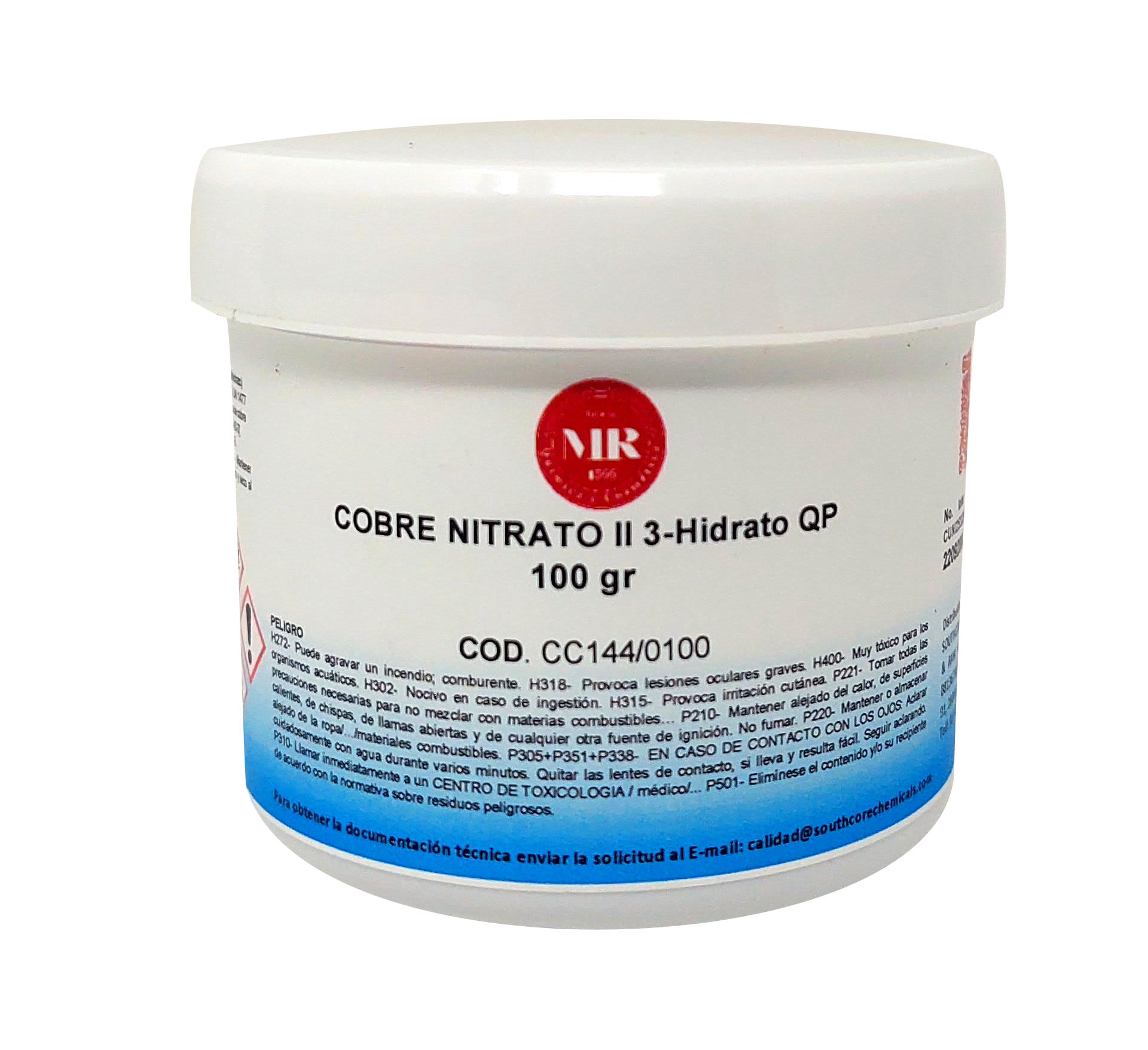 COBRE NITARATO II 100 gr
