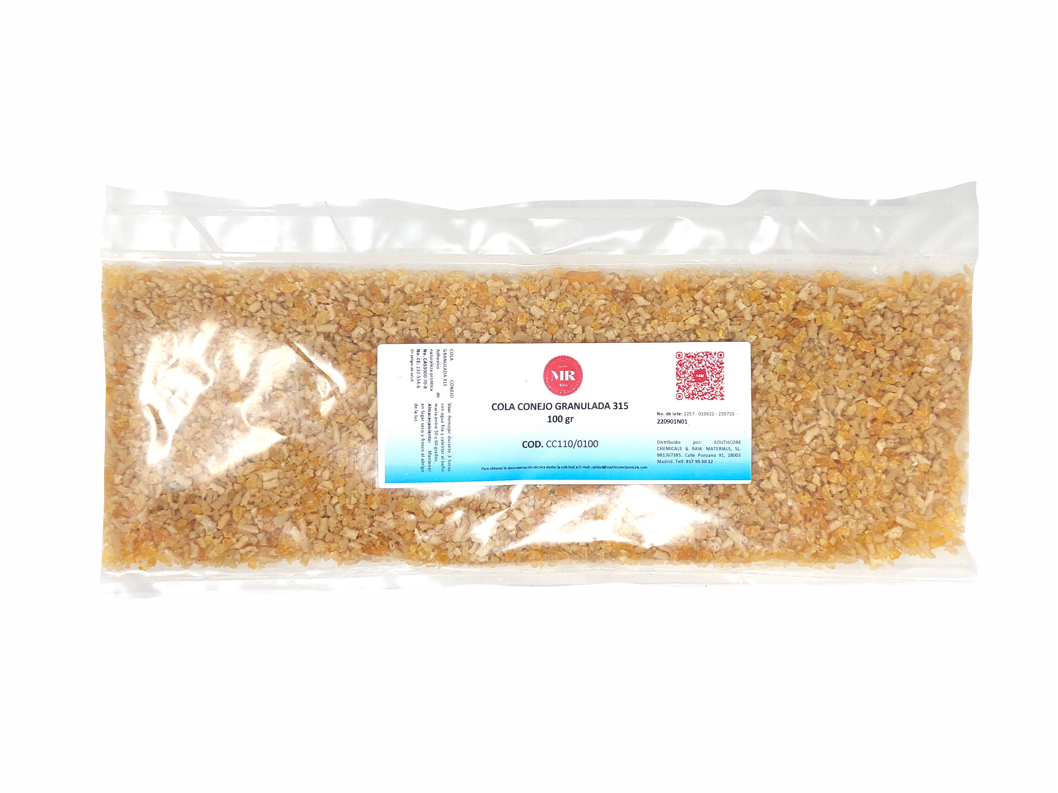 COLA DE CONEJO GRANULADA 100 gr