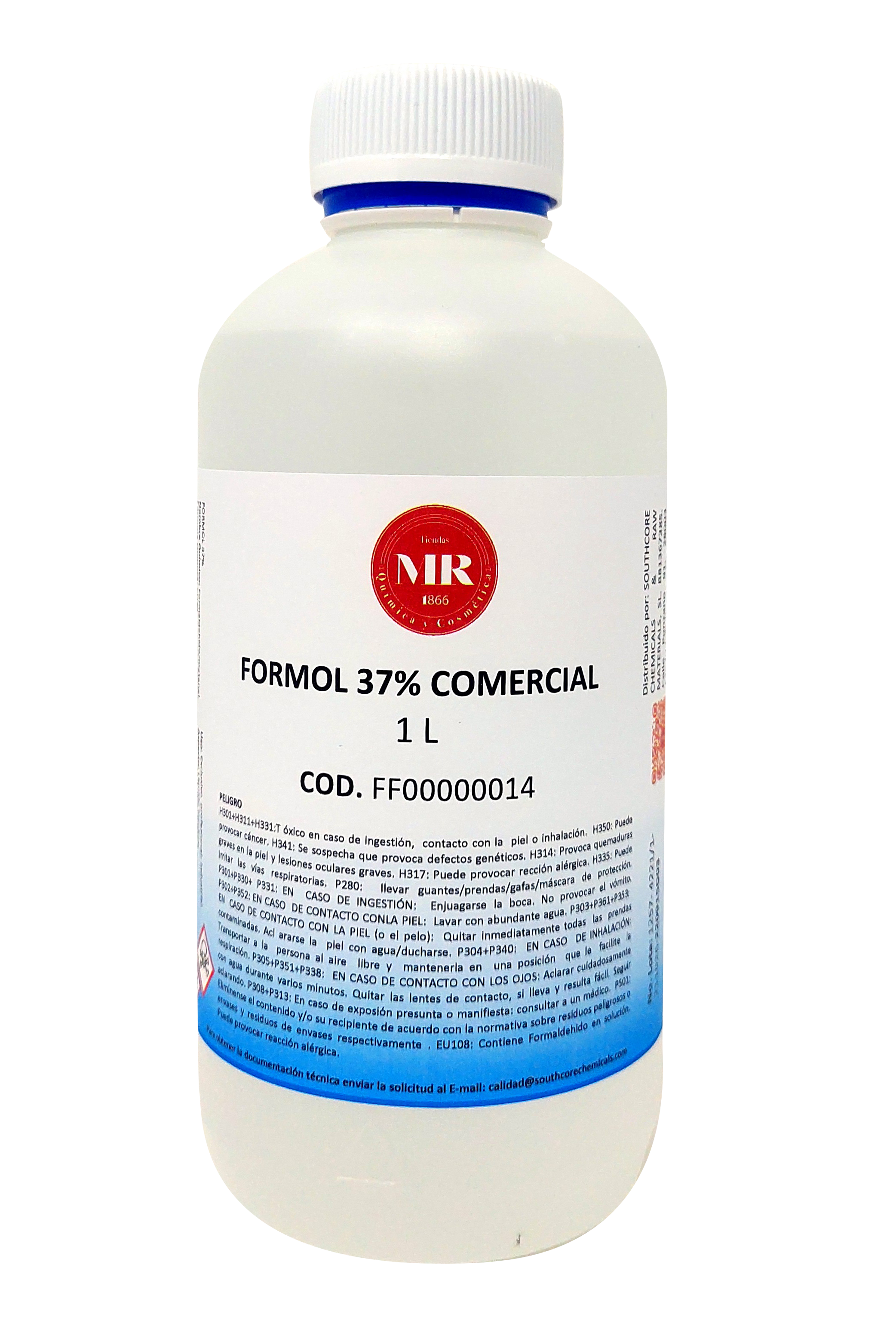 FORMOL 37% COMERCIAL 1 L
