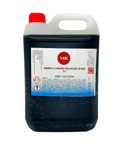 HIERRO CLORURO SOLUCIÓN 39% 5 L
