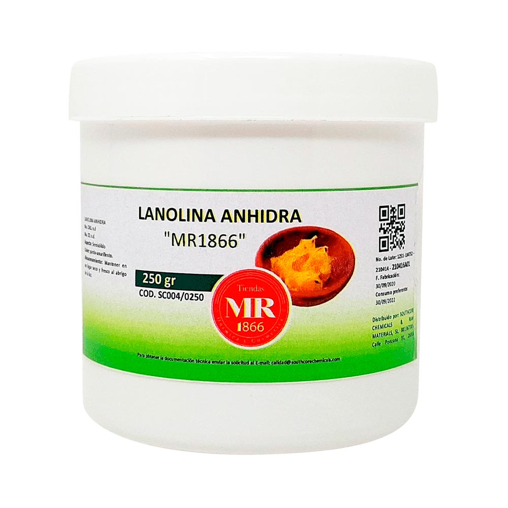 LANOLINA ANHIDRA 250gr