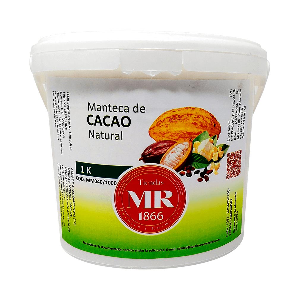 MANTECA DE CACAO 1K