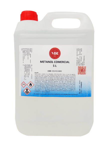 METANOL COMERCIAL 5 L