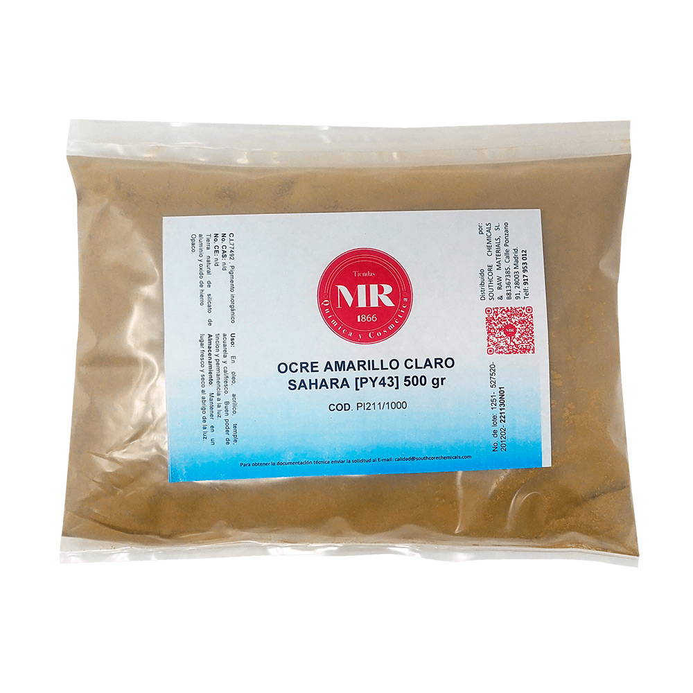 OCRE AMARILLO CLARO SAHARA 500gr 2