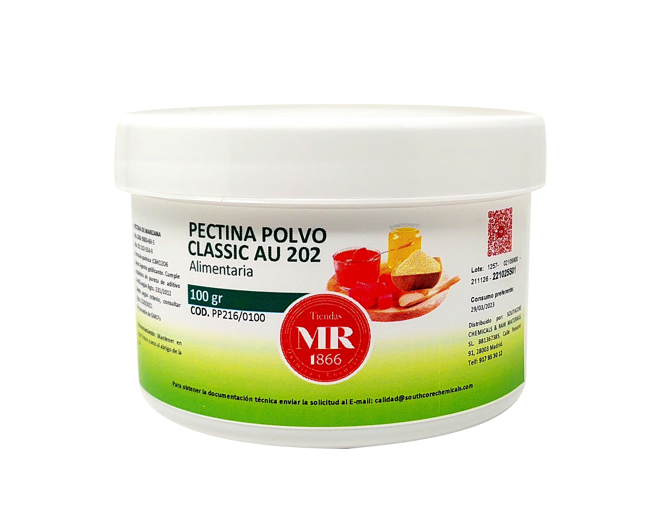 PECTINA POLVO CALSSIC 100 gr