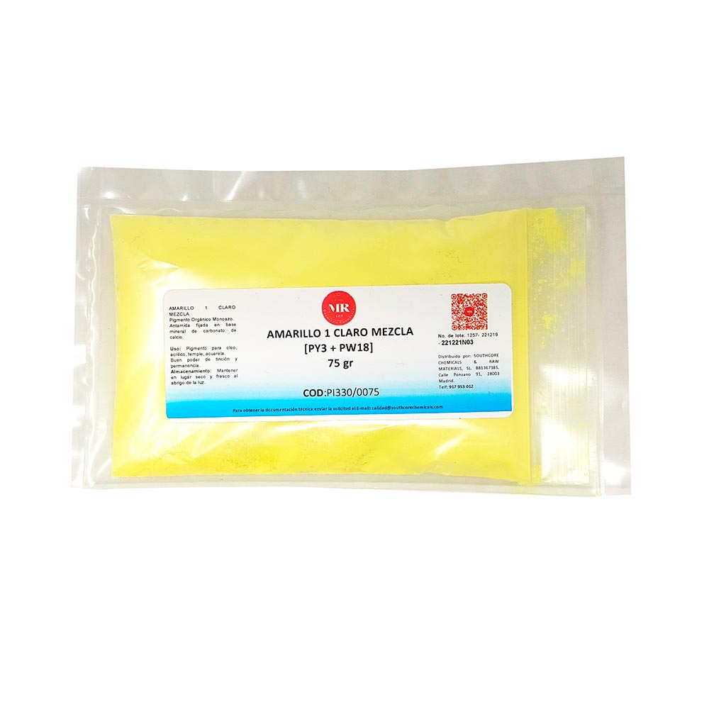 PIGMENTO AMARILLO CLARO MEZCLA 75gr
