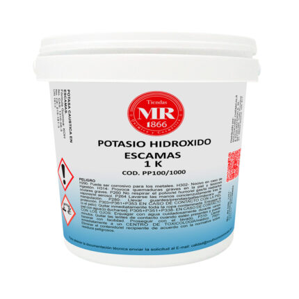 POTASIO HIDRÓXIDO ESCAMAS 1 K
