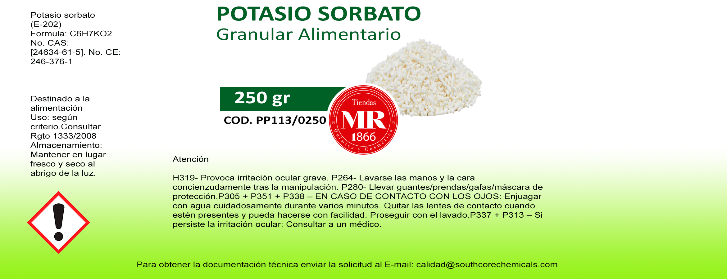 POTASIO SORBATO GRANULAR 250 gr (1)