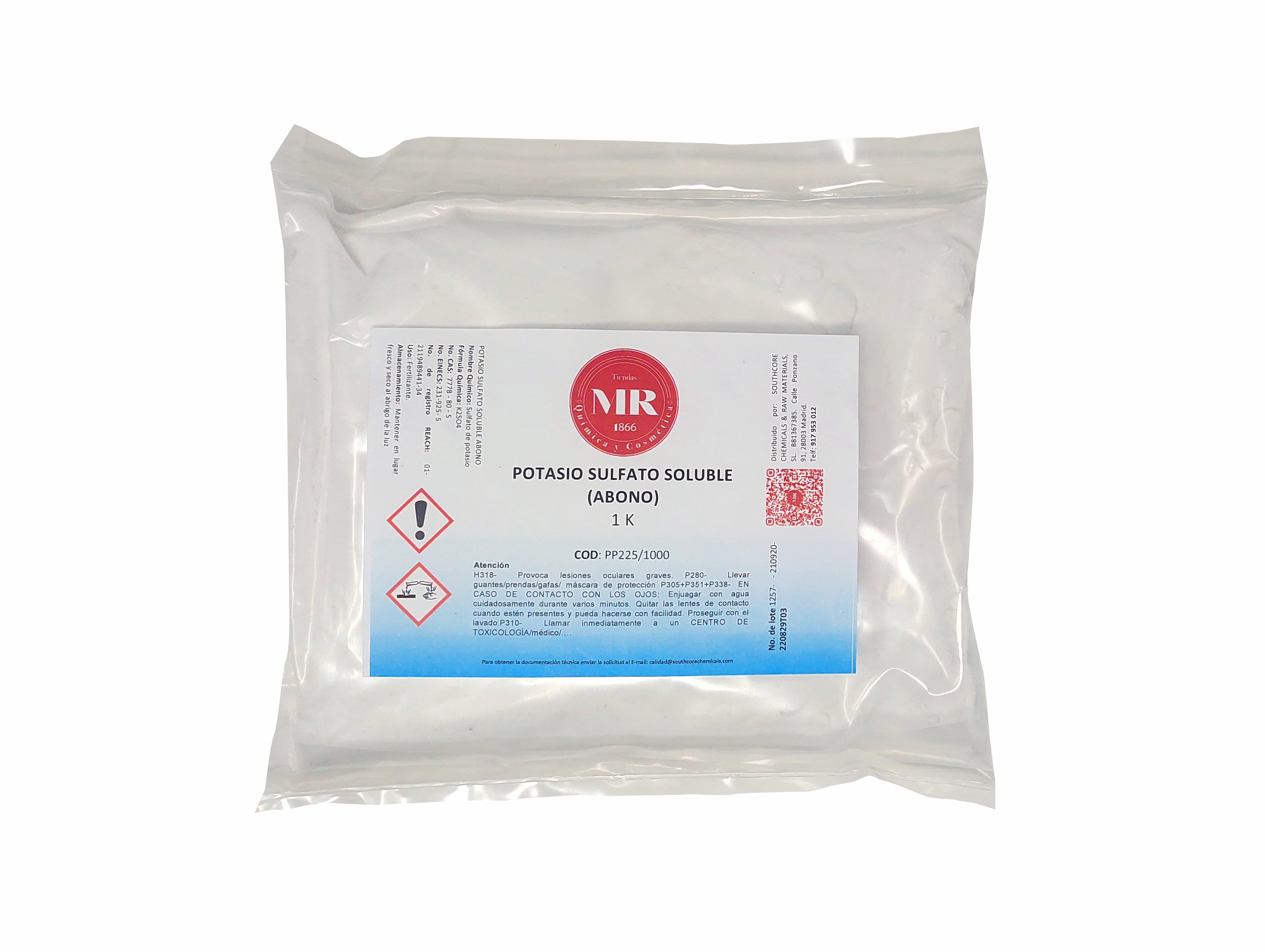 POTASIO SULFATO SOLUBLE (ABONO) 1 K