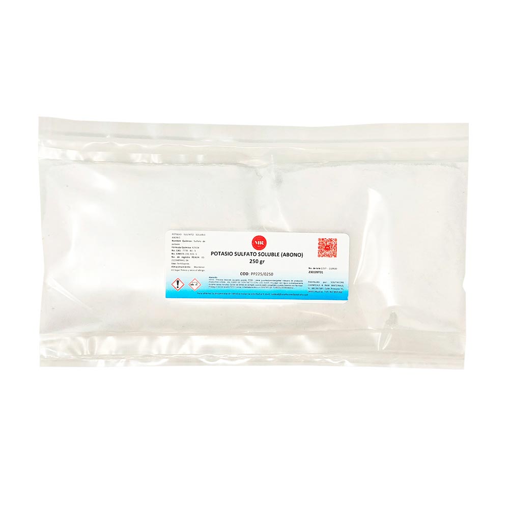 POTASIO SULFATO SOLUBLE (ABONO) 250gr
