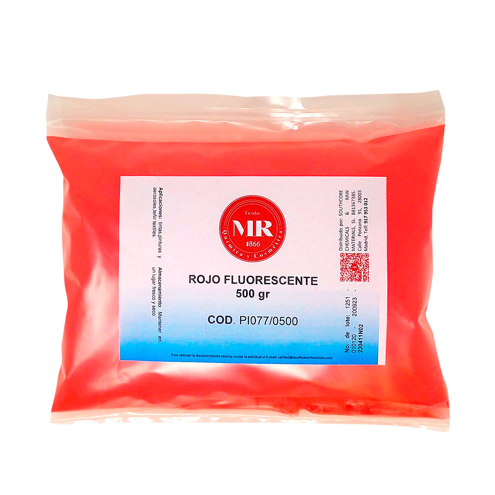 ROJO FLUORESCENTE 500gr