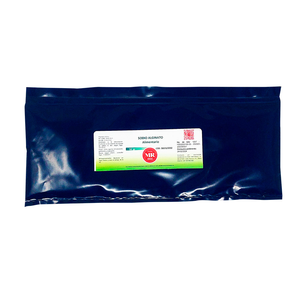SODIO ALGINATO alimentario 50gr