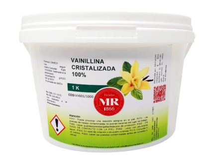 VAINILLINA CRISTALIZADA 100%  1 K