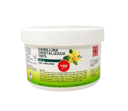 VAINILLINA CRISTALIZADA 100% 100 gr