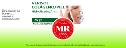 VERISOL COLAGENO HIDROLIZADO ALIM. 75 gr