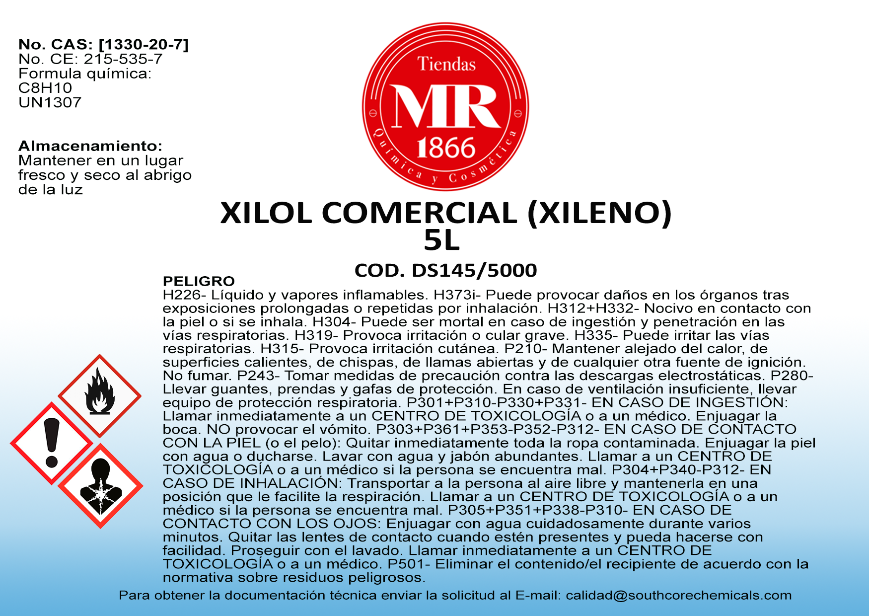 XILOL COMERCIAL (XILOL) 5 L