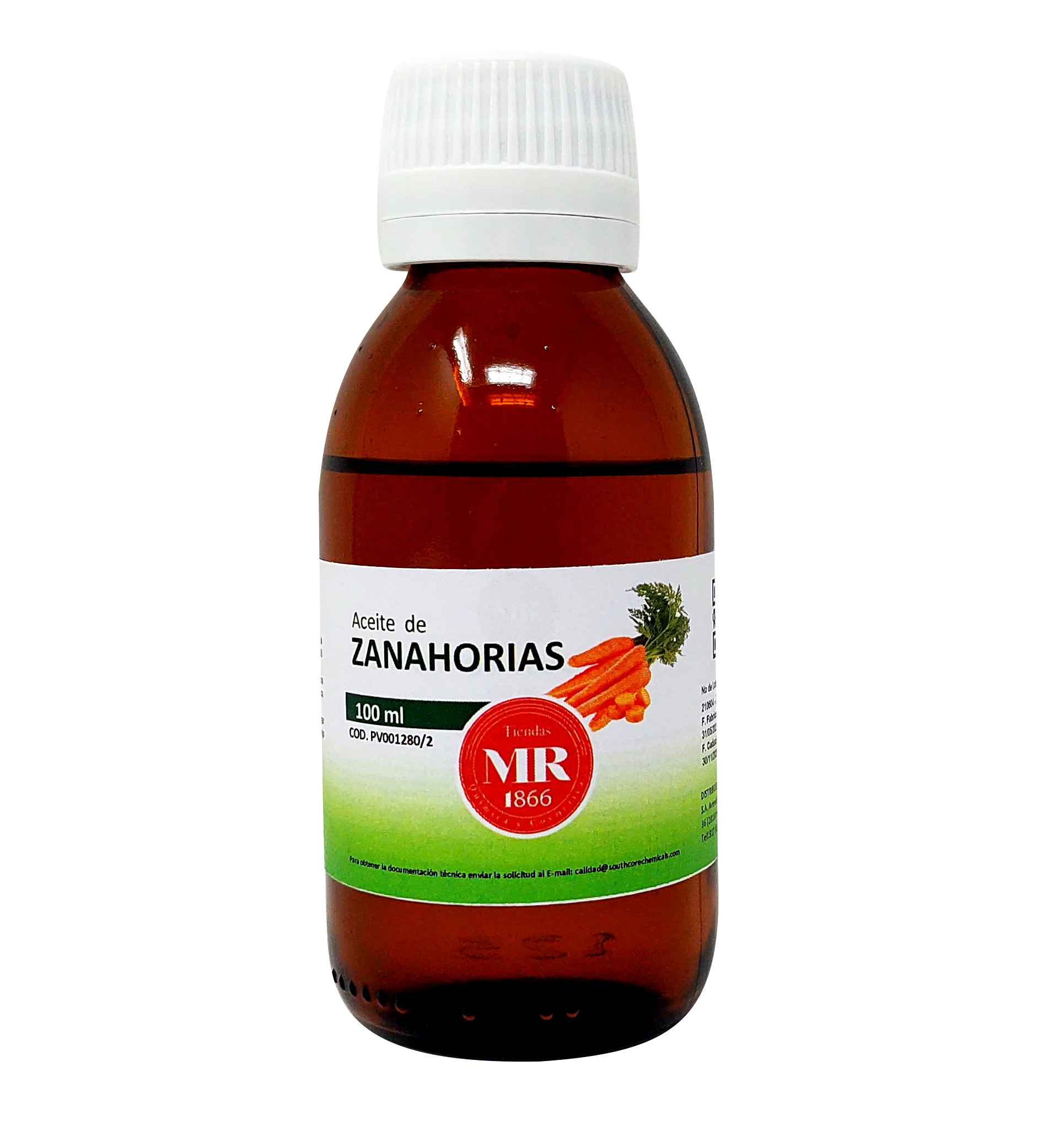 aceite de ZANAHORIAS 100 ml