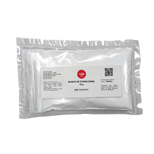 blanco de titanio 75g