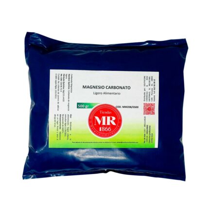 MAGNESIO CARBONATO LIGERO ALIM. 500 gr