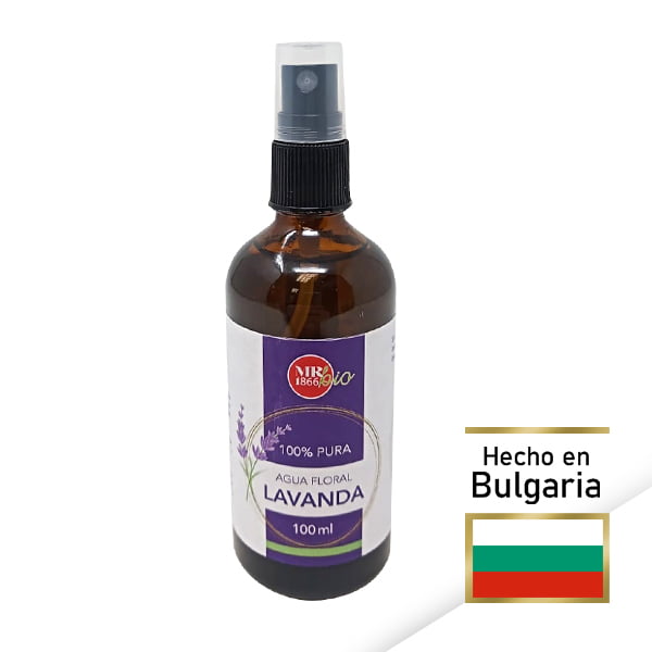 agua floral lavanda bandera