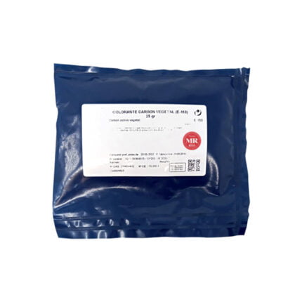 COLORANTE CARBON VEGETAL (E-153)  25 gr