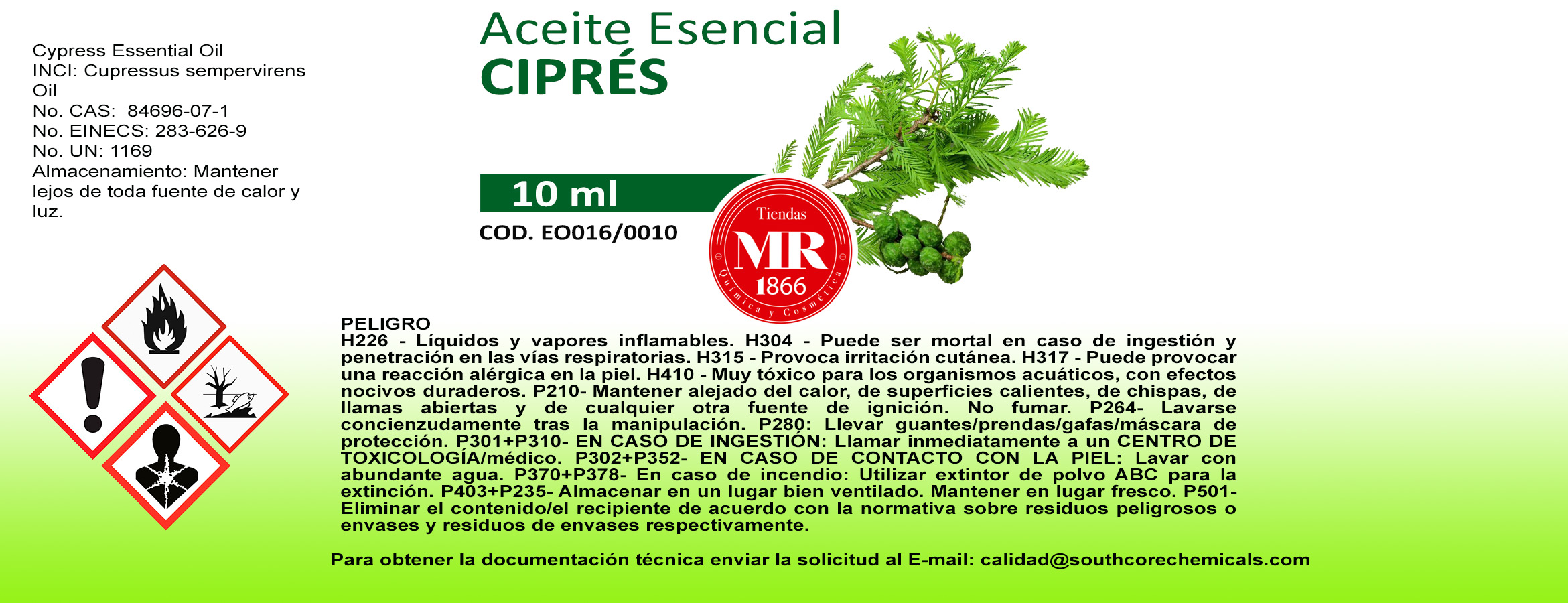 ACEITE ESENCIAL CIPRES 10 ml 2
