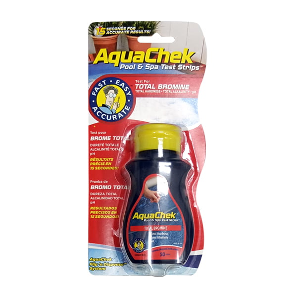 AQUACHEK 3 PISCINA Y SPA,medida Cloro y pH 50tiras