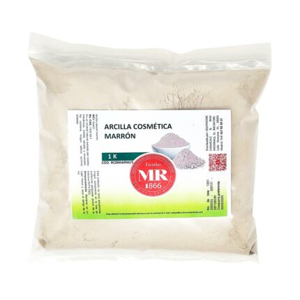 ARCILLA COSMETICA MARRON 1kg
