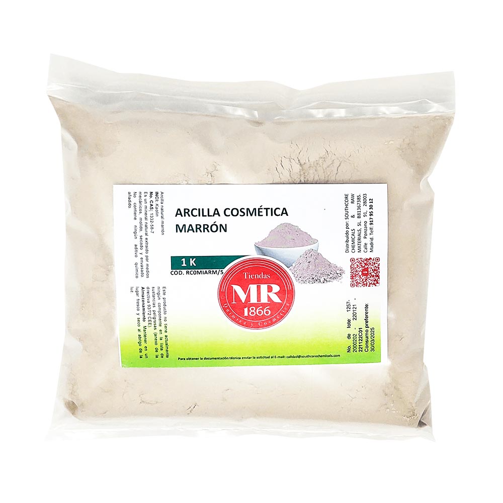 ARCILLA COSMETICA MARRON 1K