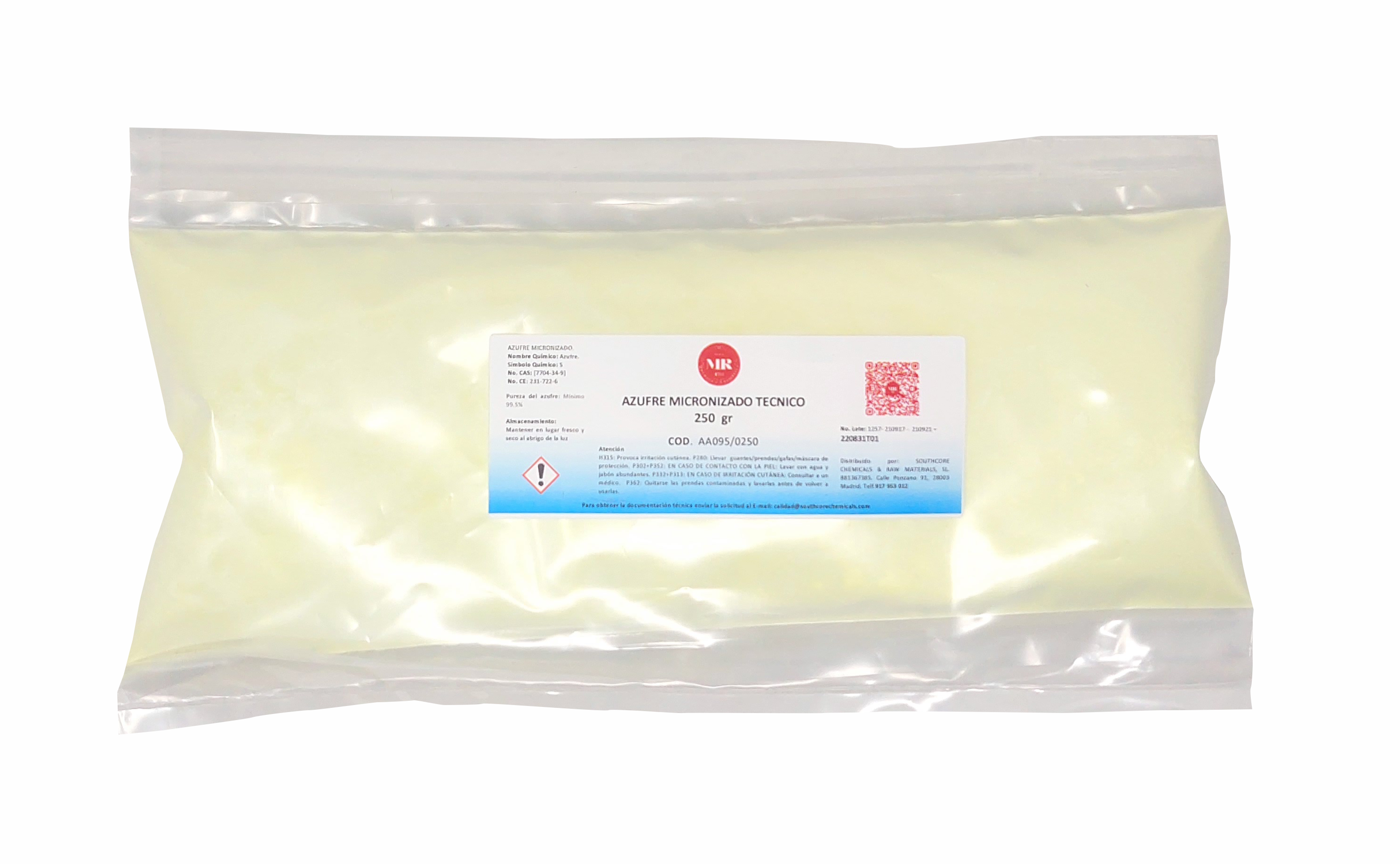 AZUFRE MICRONIZADO TECNICO 100 gr
