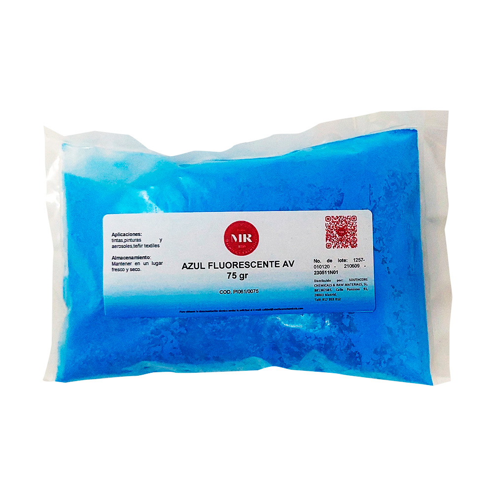 AZUL FLUORESCENTE AV 75gr