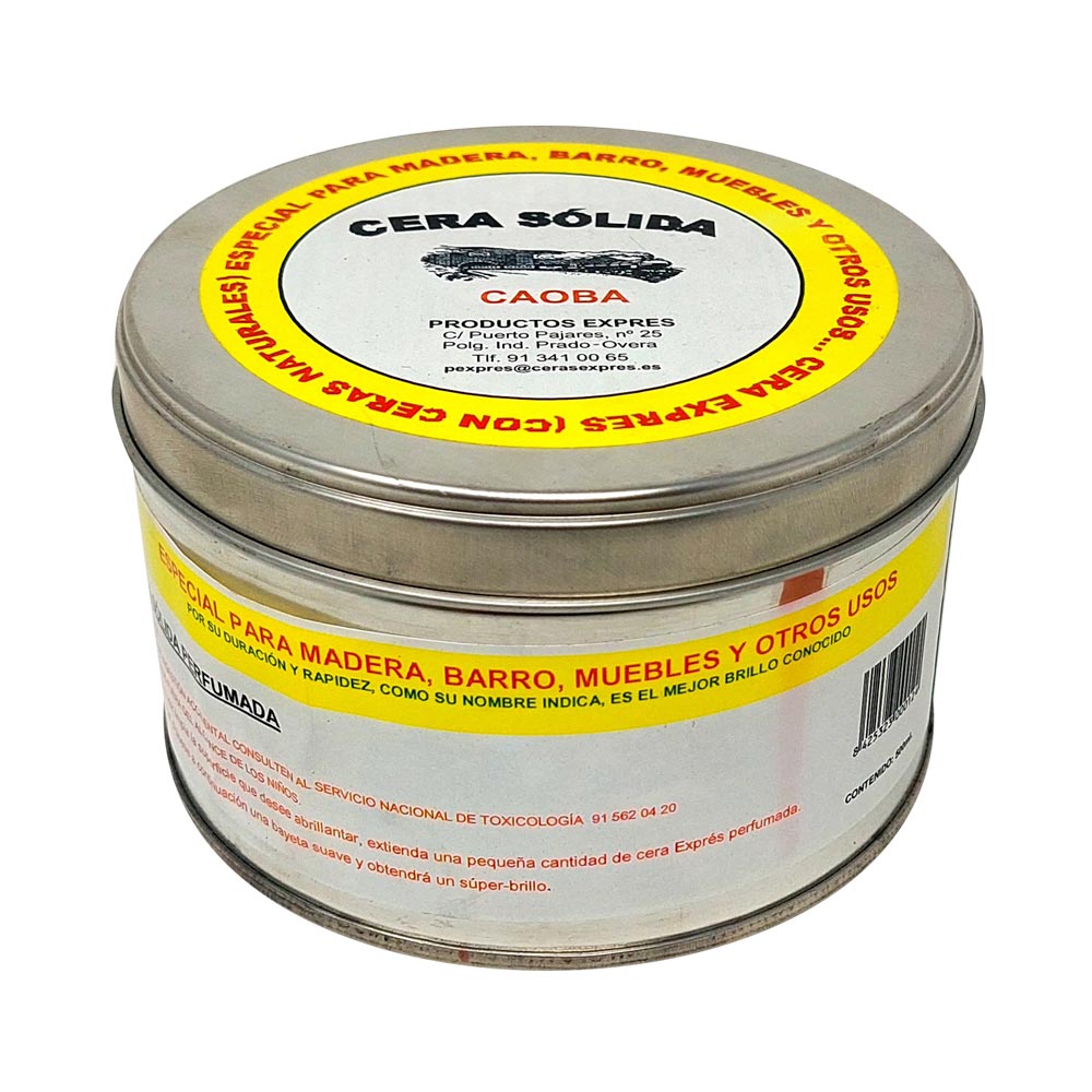 CERA SOLIDA CAOBA 500ml