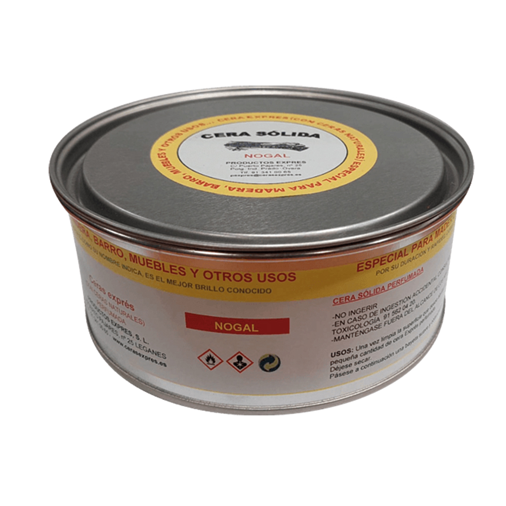 CERA SOLIDA NOGAL 800 ml