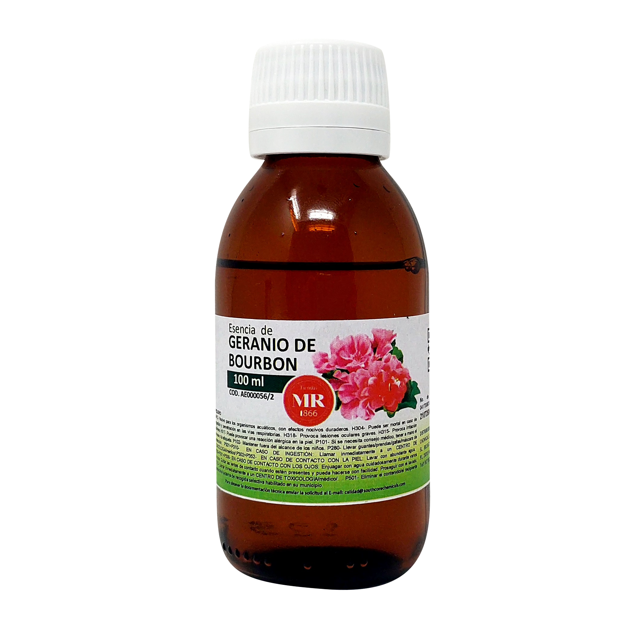 ESENCIA DE GERANIO DE BOURBON 100 ml