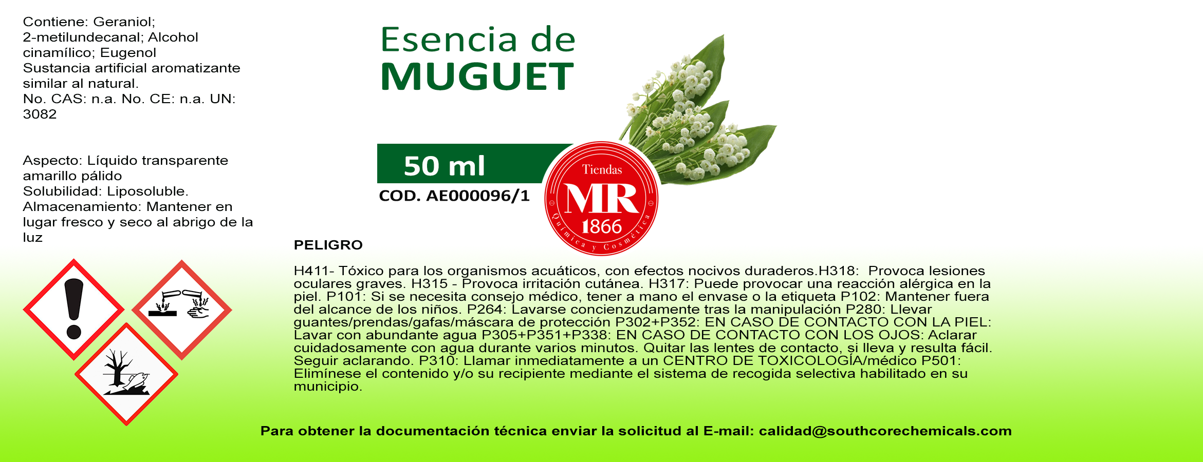 ESENCIA DE MUGUET 50 ml