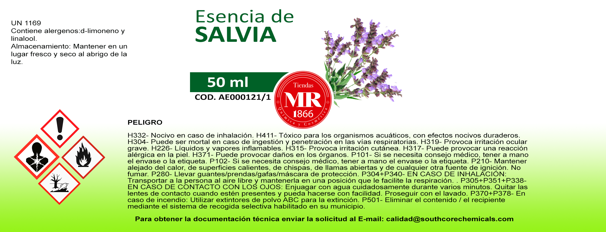 ESENCIA DE SALVIA 50 ml