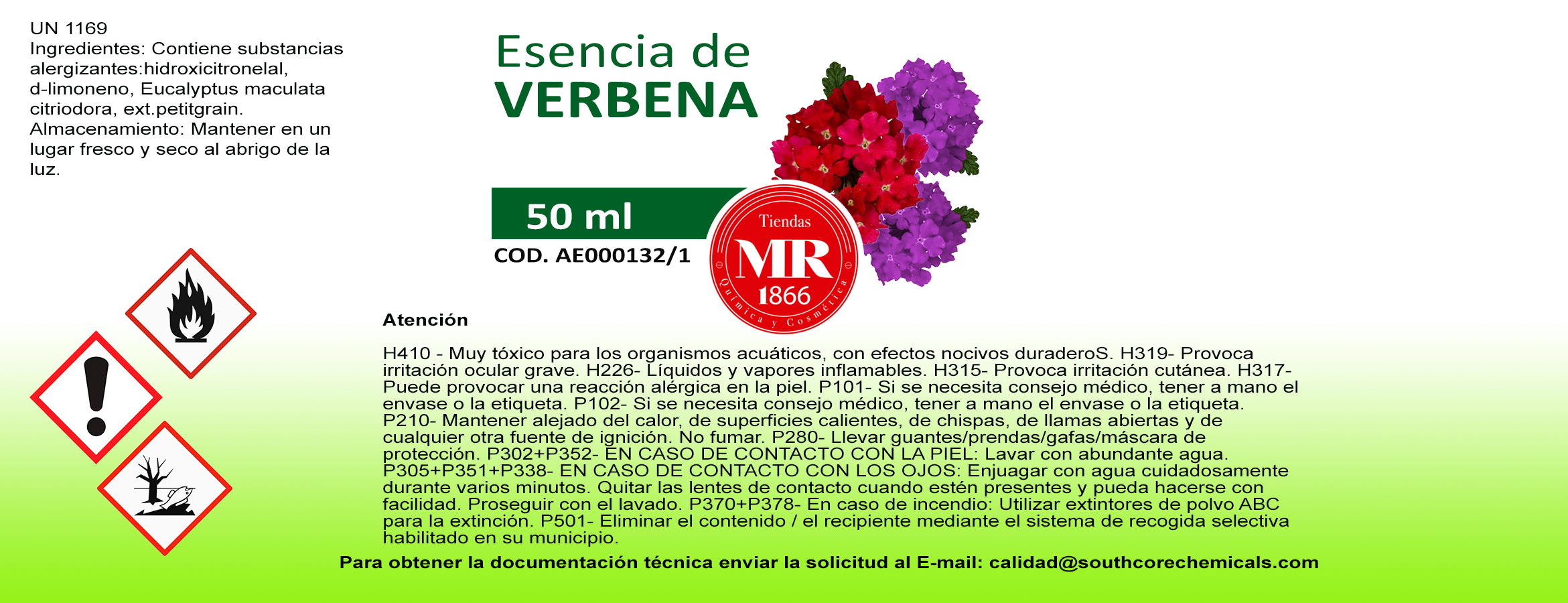 ESENCIA DE VERBENA 50 ml