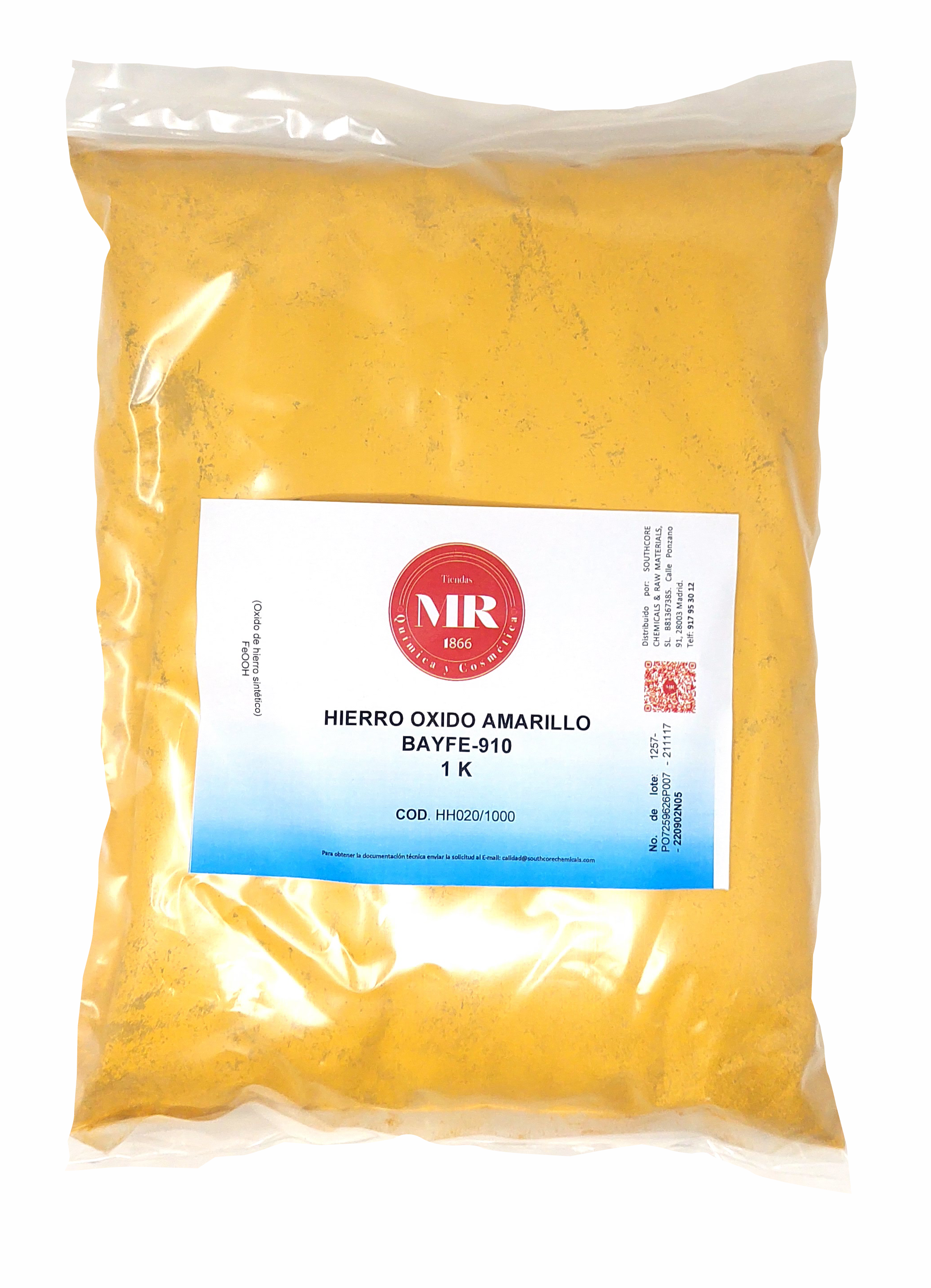 HIERRO OXIDO AMARILLO BAYFE 1 K