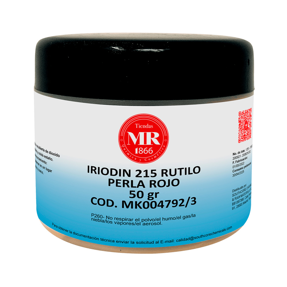 IRIODIN RUTILO PERLA ROJO 50gr