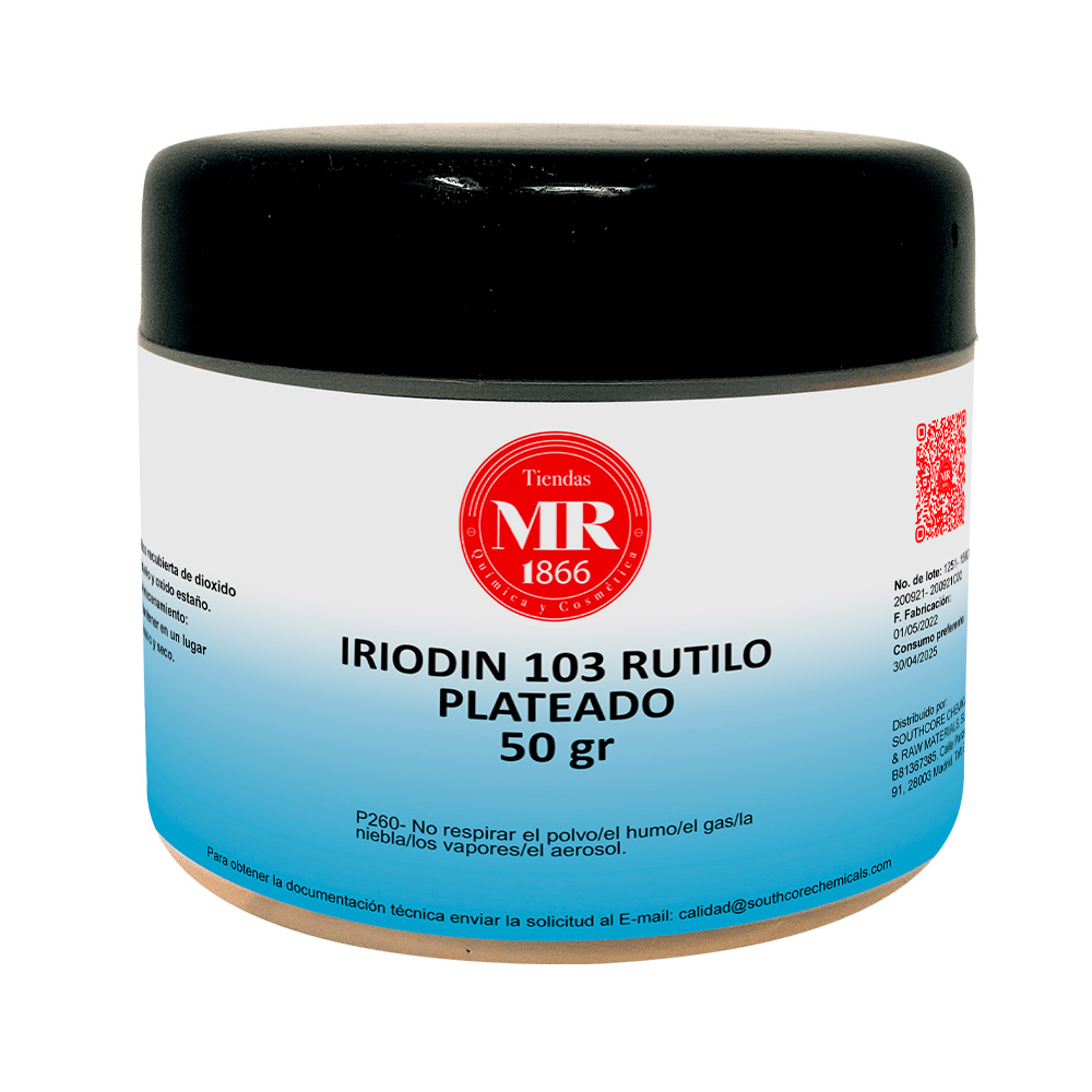 IRIODIN RUTILO PLATEADO 50gr