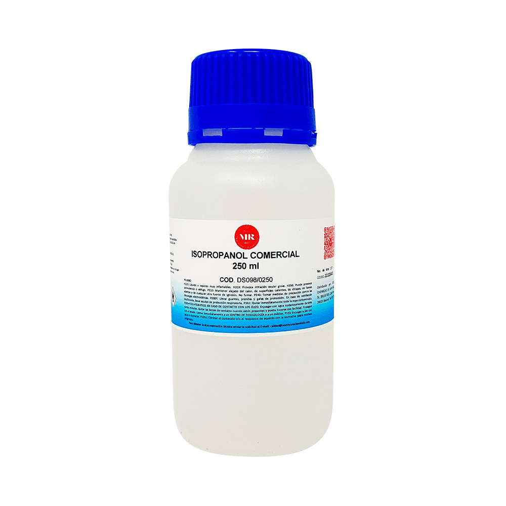 ISOPROPANOL COMERCIAL 250ml