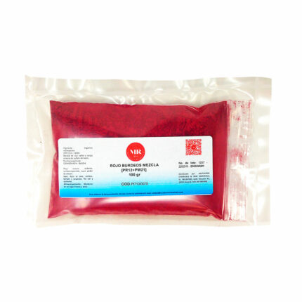ROJO BURDEOS MEZCLA [PR12+PW21] 100 gr
